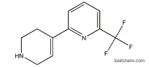 Molecular Structure of 335267-11-3 (4-[6-(Trifluoromethyl)pyrid-2-yl]-1,2,3,6-tetrahydropyridine)
